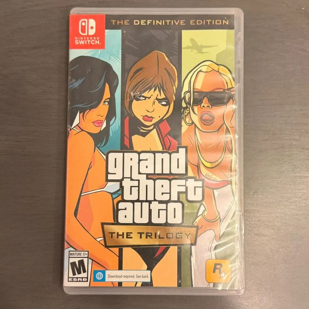 Grand Theft Auto: The Trilogy Definitive Edition Nintendo Switch